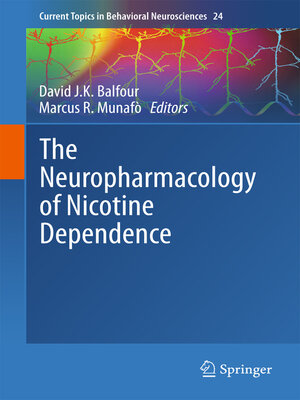 cover image of The Neuropharmacology of Nicotine Dependence